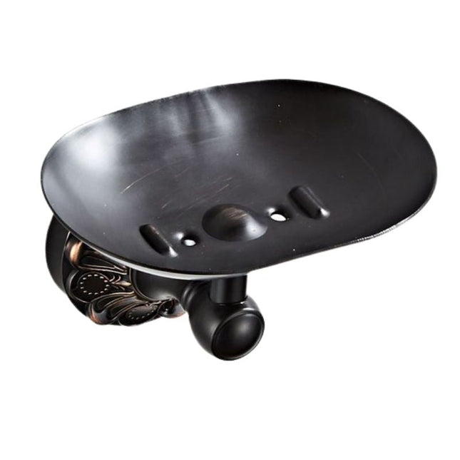 Vintage messing zeephouder voor wandmontage