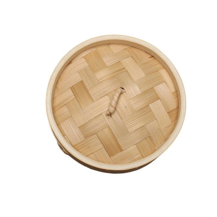 Handgemaakt bamboe zeepdoosje met deksel