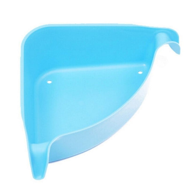 Kunststof hoek doucherekje met zuignap