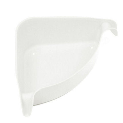 Kunststof hoek doucherekje met zuignap