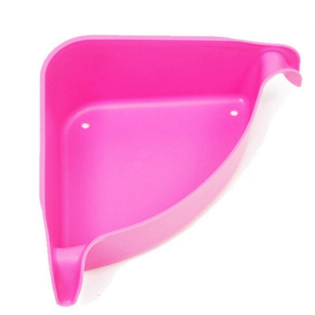 Kunststof hoek doucherekje met zuignap