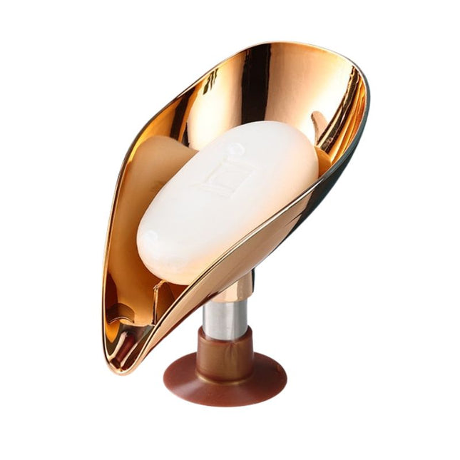 Zeephouder in bladvorm met zuignap