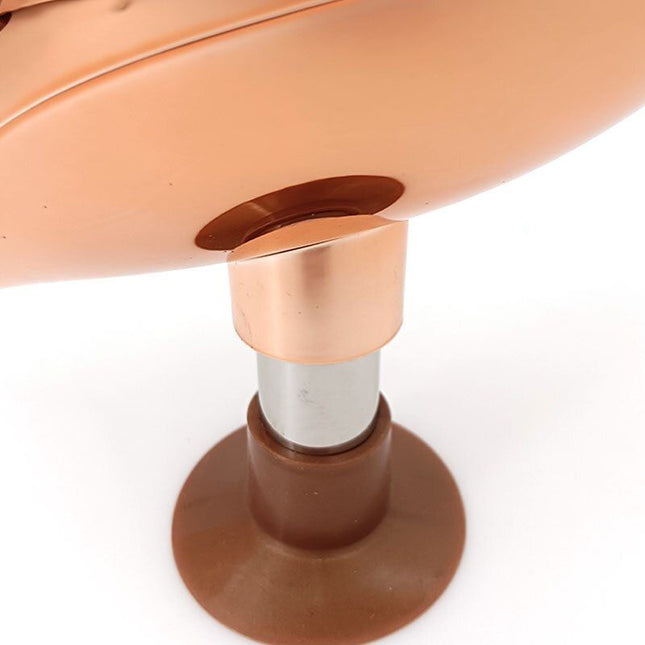 Zeephouder in bladvorm met zuignap