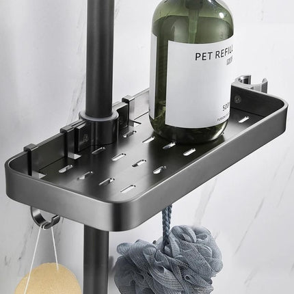 Zwart doucherek voor aan douchestang