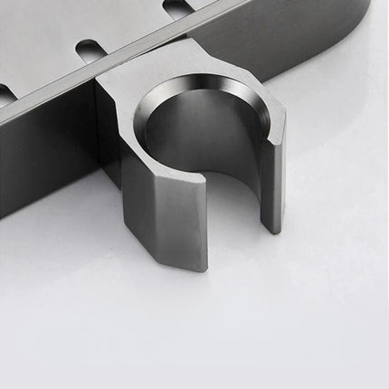 Zwart doucherek voor aan douchestang