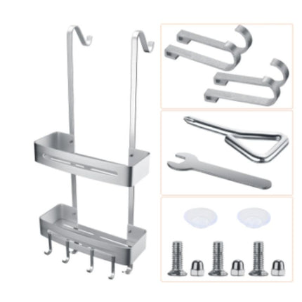 Hangend RVS doucherek voor de badkamer