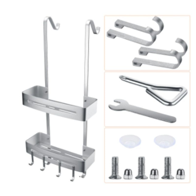 Hangend RVS doucherek voor de badkamer